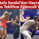 Mustafa Sandal Hayranının Dans Teklifine Espriyle Karşılık Verdi