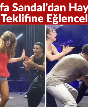 Mustafa Sandal Hayranının Dans Teklifine Espriyle Karşılık Verdi