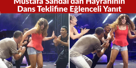 Mustafa Sandal Hayranının Dans Teklifine Espriyle Karşılık Verdi