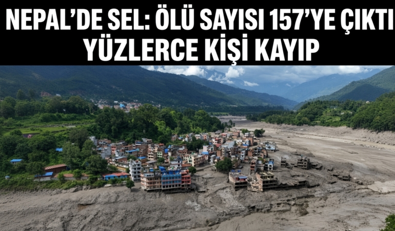 Nepal'de Sel Ölü Sayısı 157'ye Çıktı, Yüzlerce Kişi Kayıp