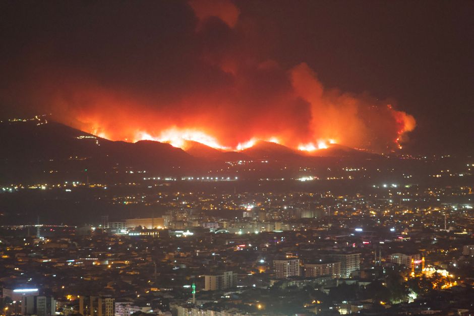 Nevada'da Orman Yangını: 14 Bin Hane İçin Tahliye Emri