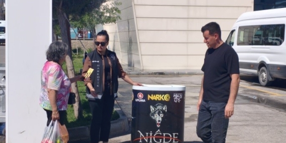 Niğde'de 210 kişiye narkotik bilgilendirmesi yapıldı