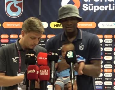 Nwaiwu: Trabzonspor'un 3 puan alması bizi mutlu etti