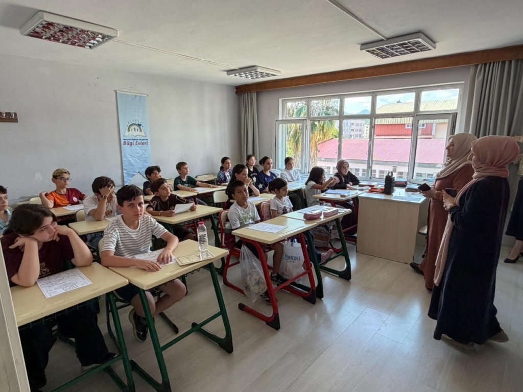 Ordu'da Ücretsiz Yaz Kursları Öğrencilerden Yoğun İlgi Gördü