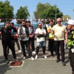 Ordu'da motosiklet sürücülerine güvenli sürüş eğitimi verildi