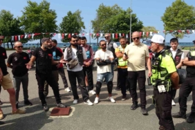Ordu'da motosiklet sürücülerine güvenli sürüş eğitimi verildi