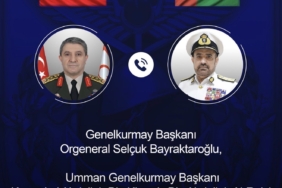 Orgeneral Bayraktaroğlu, Ummanlı mevkidaşıyla görüştü