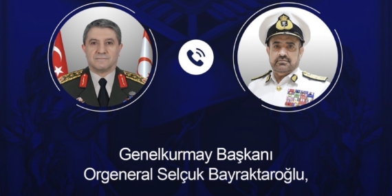 Orgeneral Bayraktaroğlu, Ummanlı mevkidaşıyla görüştü