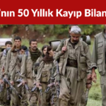 PKK’nın 50 Yıllık Kayıp Bilançosu İlk Kez Açıklandı
