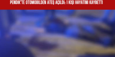 Pendik’te Otomobilden Ateş Açıldı 1 Kişi Hayatını Kaybetti