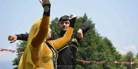 Posof Kültür ve Sanat Festivali'nde renkli anlar yaşandı
