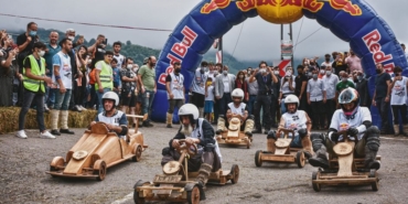 Rize'de 16. Formulaz Tahta Araba Yarışları Renkli Anlara Sahne Oldu