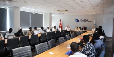 Ruanda Müftüsü Düzce Üniversitesi Rektörü ile Görüştü