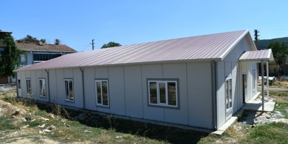 Sağlamtaş Ortaokulu deprem güçlendirme çalışmaları tamamlandı