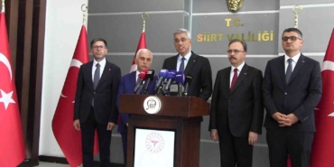Sağlık Bakanı Memişoğlu, Siirt'te sağlık yatırımlarını değerlendirdi