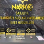 Sakarya'da uyuşturucu operasyonunda 2 kişi tutuklandı