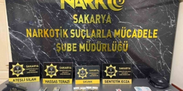 Sakarya'da uyuşturucu operasyonunda 2 kişi tutuklandı