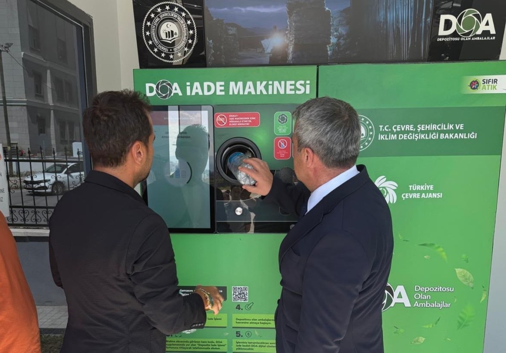 Samsun'da DOA sistemiyle 2 milyon ambalaj geri dönüşüme kazandırıldı