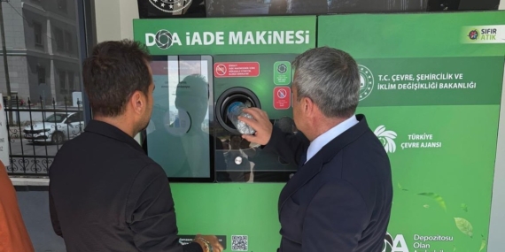 Samsun'da DOA sistemiyle 2 milyon ambalaj geri dönüşüme kazandırıldı