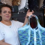 Samsun'da Kadın Emeği Festivali'nde Kanserle Mücadele Eden Bir Kadın