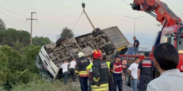 Samsun'da otobüs kazasında yaralananların isimleri açıklandı