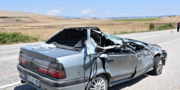 Samsun'da otomobil ve kamyonet çarpıştı, 6 kişi yaralandı