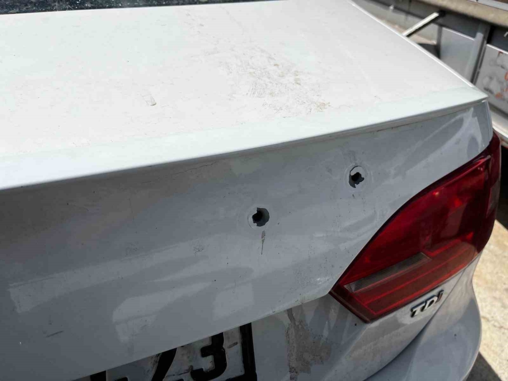 Şanlıurfa'da aileye silahlı saldırı anları kaydedildi