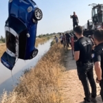 Şanlıurfa'da otomobil dereye düştü, sürücü kayboldu