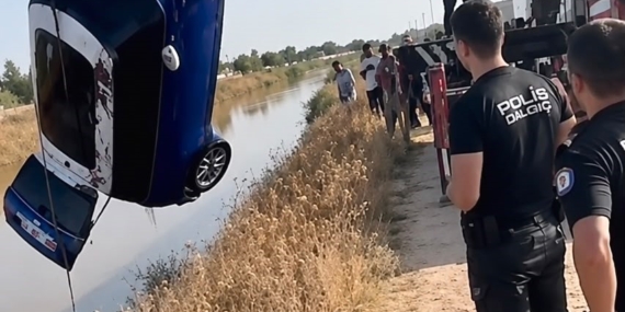 Şanlıurfa'da otomobil dereye düştü, sürücü kayboldu