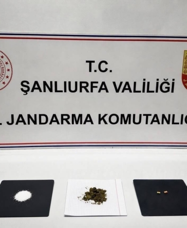 Şanlıurfa'da uyuşturucu operasyonu: 2 gözaltı
