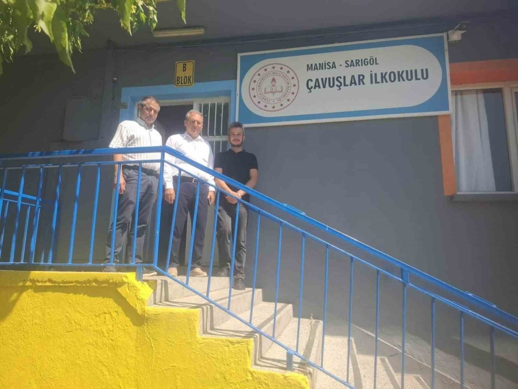 Sarıgöl'de yeni eğitim yılı için okul ziyaretleri yapıldı