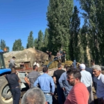 Sarıkamış'ta 800 balya ot yangında kül oldu