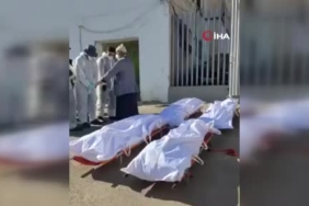 Sebte'de hayatını kaybeden göçmenlerin cenazeleri defnedildi