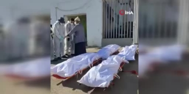 Sebte'de hayatını kaybeden göçmenlerin cenazeleri defnedildi
