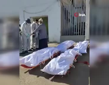 Sebte'de hayatını kaybeden göçmenlerin cenazeleri defnedildi