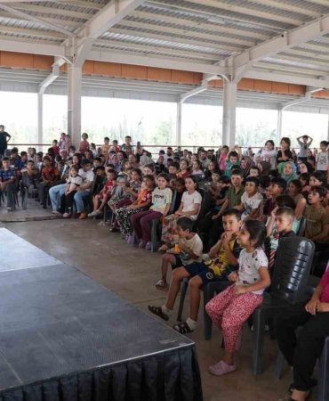 Şehitkamil'de çocuklar için eğlenceli etkinlikler düzenlendi