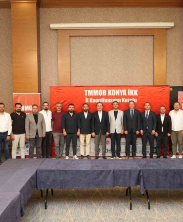 Selçuk Öztürk, TMMOB Konya İKK İstişare Toplantısı'na Katıldı