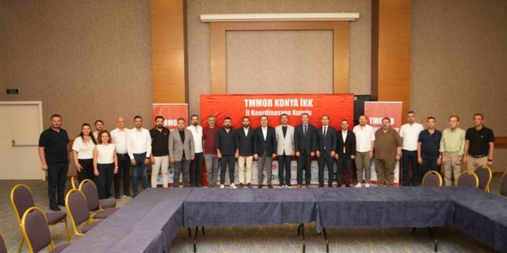 Selçuk Öztürk, TMMOB Konya İKK İstişare Toplantısı'na Katıldı