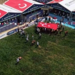 Serdar Yıldırım, 11. Arnavutköy Yağlı Güreşleri'nin Başpehlivanı Oldu