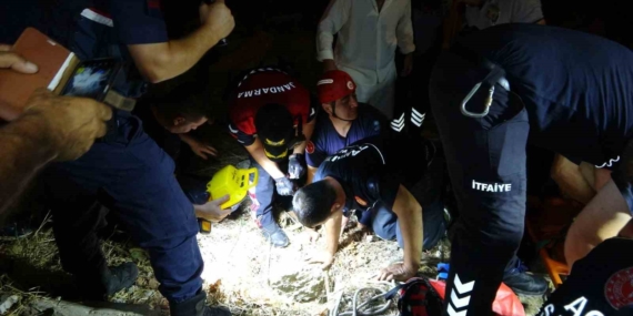 Side Antik Kent'te kuyuya düşen çocuk kurtarıldı