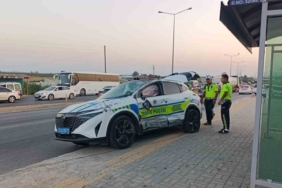 Silifke'de trafik kazasında 1 polis yaralandı