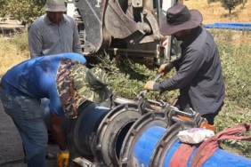 Şırnak'ta Cevizdüzü Hattında İçme Suyu Çalışmaları Devam Ediyor