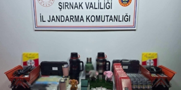 ŞIRNAK'TA JANDARMADAN KAÇAKÇILIK OPERASYONU