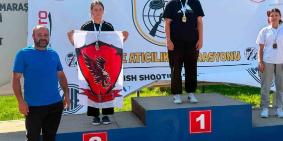 Sivaslı atıcılar Kahramanmaraş'tan 3 madalya ile döndü