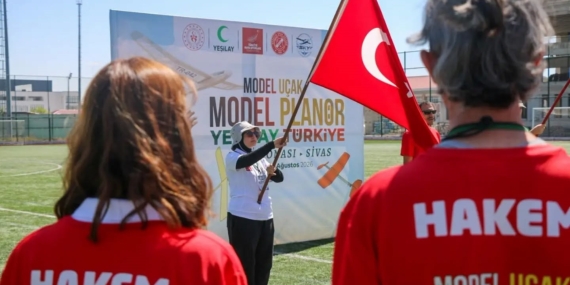 Sivas'ta Model Uçak ve Planör Türkiye Şampiyonası Başladı