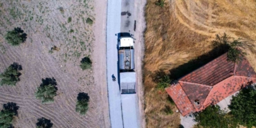 Soma'da ulaşım konforunu artıracak yol çalışması başladı