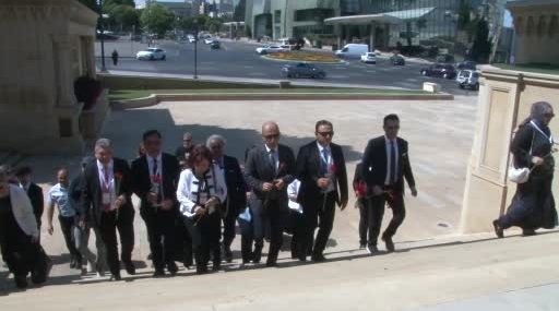 TADİV heyeti Bakü'de şehitlikleri ziyaret etti