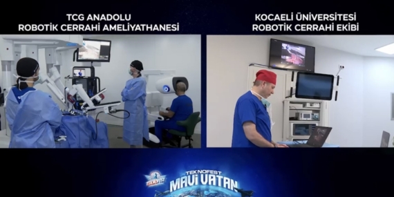 TCG Anadolu'da 5G Destekli Robotik Cerrahi Testi Gerçekleşti