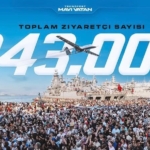 TEKNOFEST Mavi Vatan'ı 343 bin kişi ziyaret etti