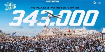 TEKNOFEST Mavi Vatan'ı 343 bin kişi ziyaret etti